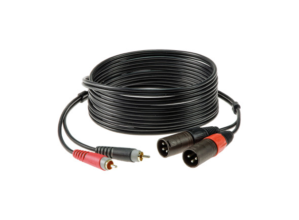 Cabo rca macho para xlr macho/Cables de Audio Klotz AT-CM0300 