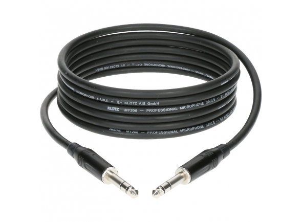 Cabo de microfone/Cabo para Instrumento Klotz CABO MICROFONE B4PP1A0500 5MT JACK/JACK