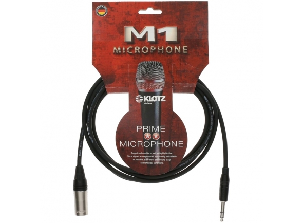 Cabo de microfone/Cabos XLR / Microfone Klotz M1MS1K0100 1M