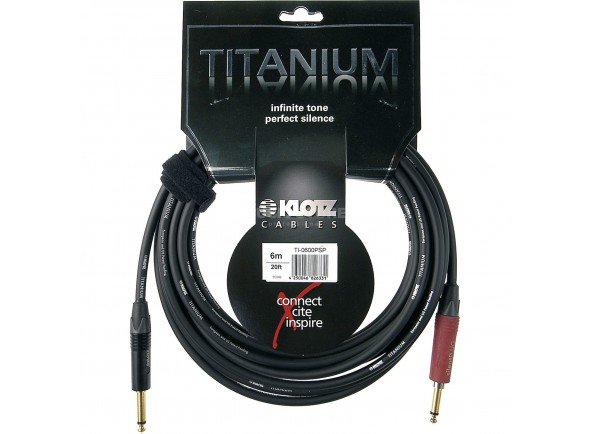 silent cable de instrumento Klotz TI-0300PSP Jack 3m 