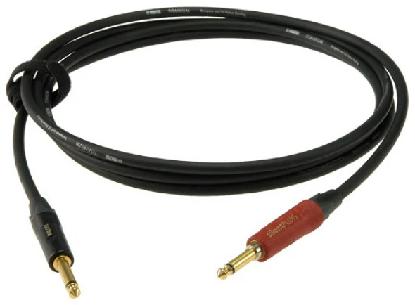  Cabo de Instrumento/Câble d'instrument Klotz TI-0600PSP Titanium 6 m