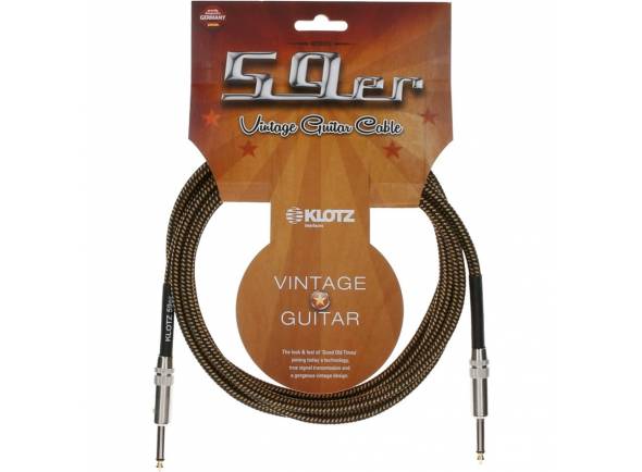 Cabo para Instrumento Klotz Vintage 3 metros