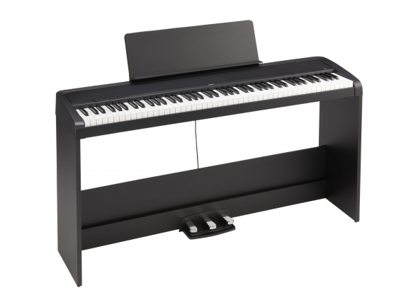 Piano digital com móvel/Pianos digitales móviles Korg B2 SP Black 