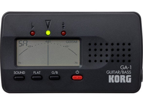Afinador Korg GA-1
Instrumentos: guitarra, baixo e viola de 7 cordas
Modos de afinação: LCD (automático, guitarra, baixo), som (manual, guitarra, baixo).
Afinação: guitarra (incluindo detecção de 7 cordas) baixo, (incluindo detecção de 5/6 cordas), função flat tuning, apoio dobrável.
Afinador Korg GA-1
Instrumentos: guitarra, baixo e viola de 7 cordas
Modos de afinação: LCD (automático, guitarra, baixo), som (manual, guitarra, baixo).
Afinação: guitarra (incluindo detecção de 7 cordas) baixo, (incluindo detecção de 5/6 cordas), função flat tuning, apoio dobrável.