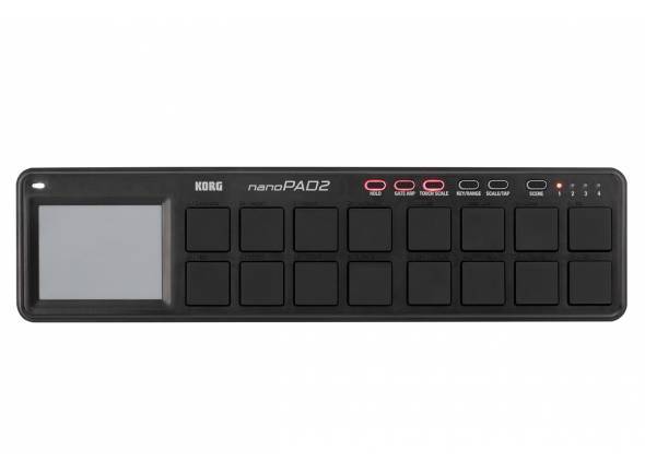 Outros controladores/Controladores de DAW Korg nanoPAD 2 black Outros controladores/Controladores de DAW Korg nanoPAD 2 black