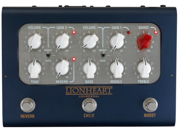 Pedal de Efeito/Preamps de guitarra Laney  BCC LIonheart Loudpedal Tom Quayle
