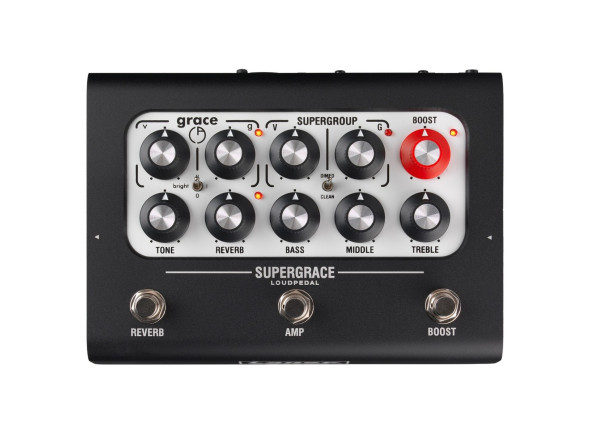 Pedal de Efeito/pedales de guitarra electrica Pedal amplificador Laney Black Country Customs Billy Corgan SUPERGRACE de 60 W