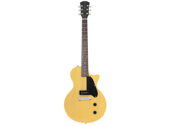  Guitarra elétrica/Guitarras de formato single cut Larry Carlton L3 P90 TV Yellow