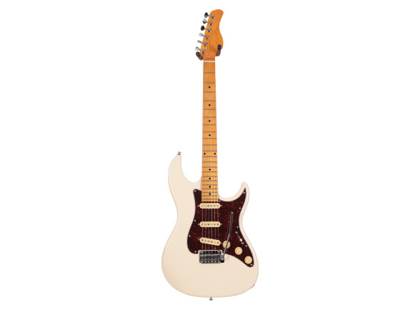  Guitarra elétrica/Guitarras formato ST Larry Carlton S5 Olympic White