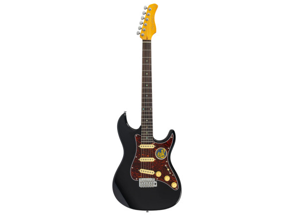 Guitarra Elétrica/guitarras formato ST Larry Carlton S7 BK New Gen