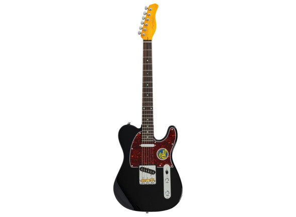  Guitarra elétrica/Guitarras formato T Larry Carlton T7 BK New Gen