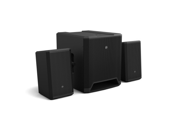 Sistema PA 2.1 ativo/Sistemas PA LD Systems  Dave 15 G4X