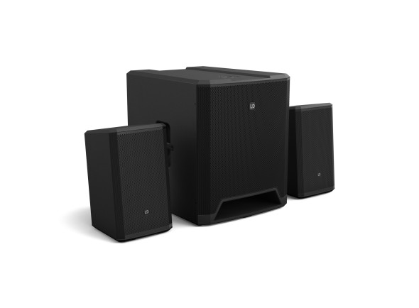 Sistema PA 2.1 ativo/Conjuntos completos PA LD Systems  Dave 18 G4X