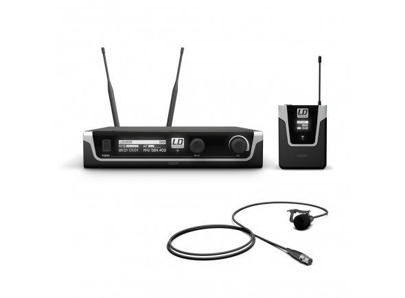 Sistema sem fio com microfone lapela LD Systems U505 BPL