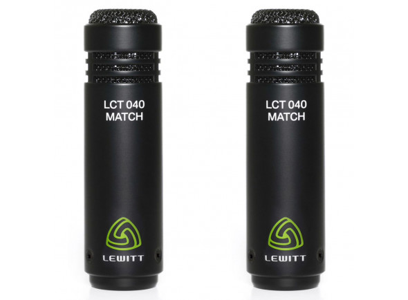 Microfone condensador membrana pequena Lewitt   LCT 040 MATCH stereo pair 