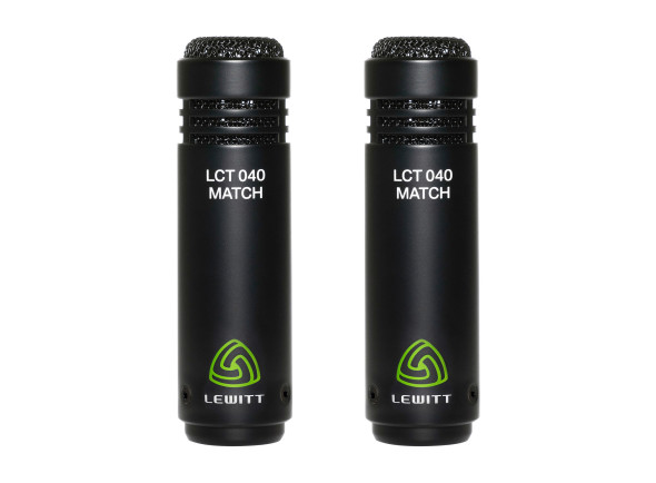 Microfone condensador membrana pequena Lewitt   LCT 040 MATCH stereo pair 