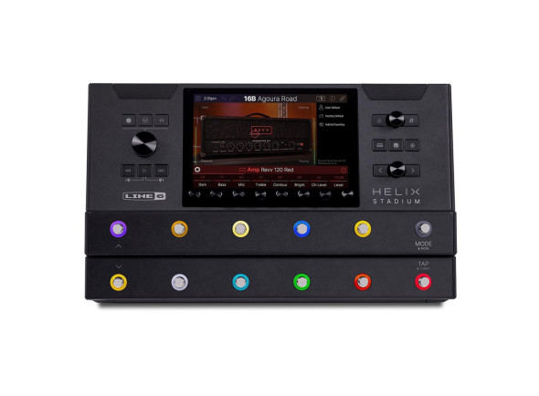 Pedaleira Multi-Efeitos/Pedaleiras para guitarra elétrica Line6 Helix Stadium Floor