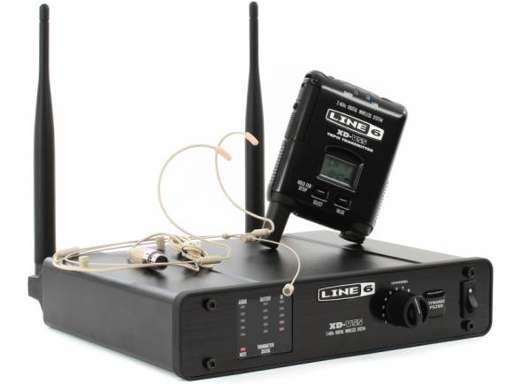Sistema inalámbrico con micrófono de auriculares Line6 XD-V55HS Tan 