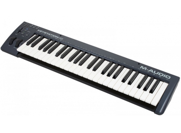 M-Audio Keystation 49 MkII
Controlador Midi M-Audio Keystation 49 MkII
49 Teclas
Controladores: 1x Controlador de Pitch
1x Controlador de Modulação
1x Fader
USB: 1x Ligação a computador USB 2.0.
M-Audio Keystation 49 MkII
Controlador Midi M-Audio Keystation 49 MkII
49 Teclas
Controladores: 1x Controlador de Pitch
1x Controlador de Modulação
1x Fader
USB: 1x Ligação a computador USB 2.0.