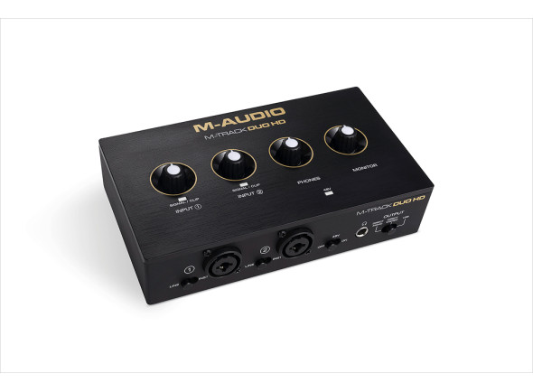 Interface de áudio USB de 2 canais/Interface Áudio USB M-Audio M-Track Duo HD