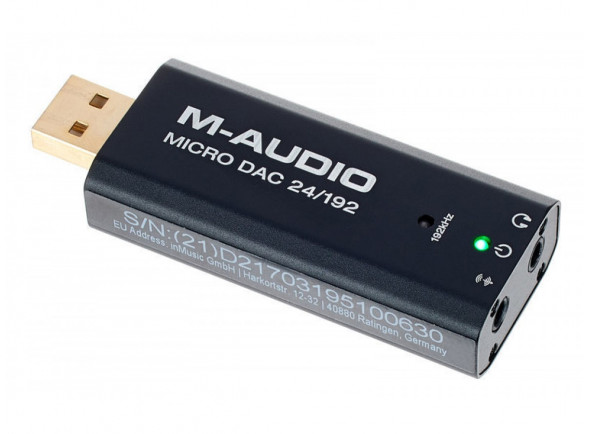 Interface Áudio USB M-Audio Micro DAC 24/192 