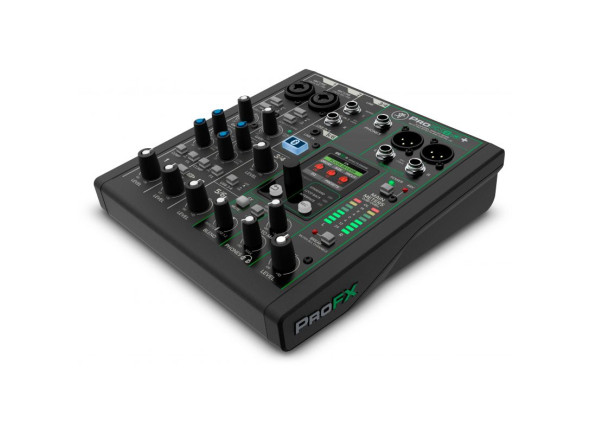 Mixer de 6 canais com Bluetooth bidirecional/Mesa de Mistura Analógica Mackie  ProFX6v3+