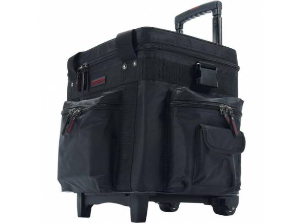 Malas de Transporte/Malas de Transporte DJ Magma Lp-Bag 100 Trolley  Black/Red