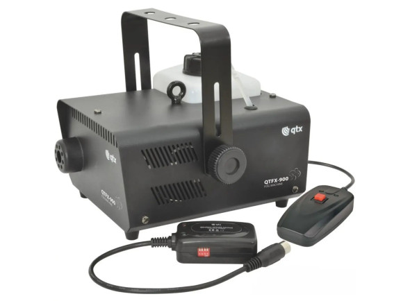 Máquina de fumo/Máquinas de Fumo  QTX Máquina de Fumos 900W DMX e Comando 