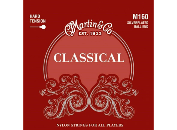Cuerdas de guitarra clásica Martin M160 Classical HT Cuerdas de guitarra clásica Martin M160 Classical HT