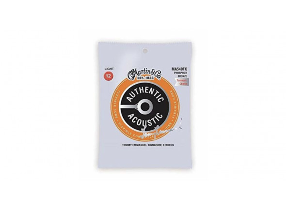 Guitarras Acústicas Martin Juego de cuerdas .012 Martin MA540FX Authentic Sp Flexible Phosphor/Bz Light 12-54 Guitarras Acústicas Martin Juego de cuerdas .012 Martin MA540FX Authentic Sp Flexible Phosphor/Bz Light 12-54
