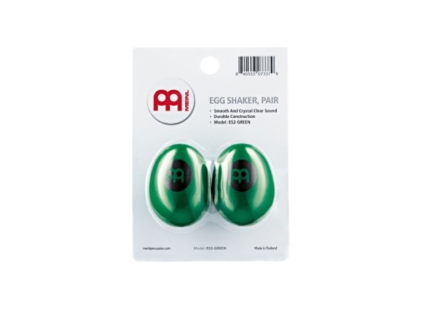 Percussão Meinl Conjunto Egg Shaker/criba vibradora Meinl ES2-GREEN 
