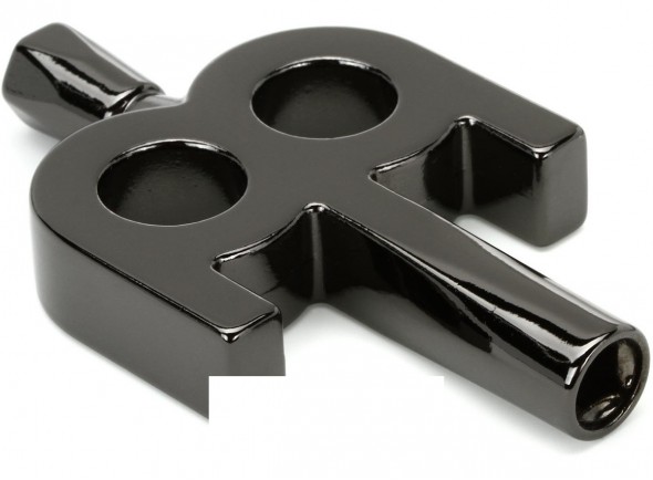 Percussão Meinl Chave de Afinação/Chaves de afinação e afinadores de bateria Meinl Kinetic Drumkey Black Nickel Percussão Meinl Chave de Afinação/Chaves de afinação e afinadores de bateria Meinl Kinetic Drumkey Black Nickel