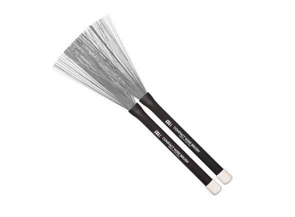 Vassouras para Percussão/Vassouras Meinl SB301 Compact Wire Brush 