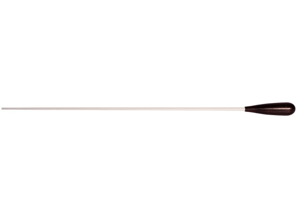 Batuta/Bâtons Montford Baton 16″ White Lacquer Ebony Taper