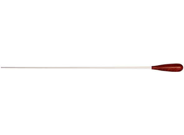 Batuta/Bâtons Montford Baton 16″ Laque blanche Pau Rosa Conique