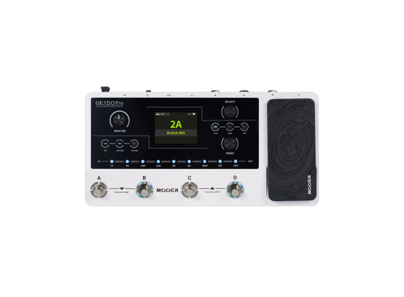 Pedal multi-efeitos/Pedaleiras para guitarra elétrica Mooer  GE150 PRO Amp Modeling