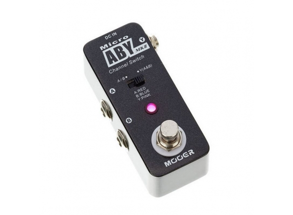 fonte alimentação pedal Comutadores Mooer Micro ABY Box MKII fonte alimentação pedal Comutadores Mooer Micro ABY Box MKII