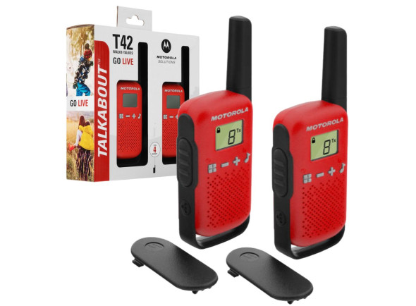 Plusieurs Interphones sans fil Motorola 24 canaux, portée de 4 km