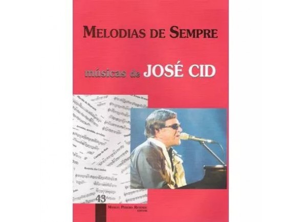 Livro de canções/Livro de canções MPR Livro Melodias De Sempre Volume 43 José Cid 