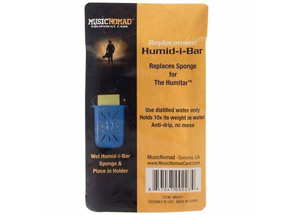 Musicnomad Humid-i-Bar Esponja
Esponja de Substituição para Humidificador
Musicnomad Humid-i-Bar Esponja
Esponja de Substituição para Humidificador