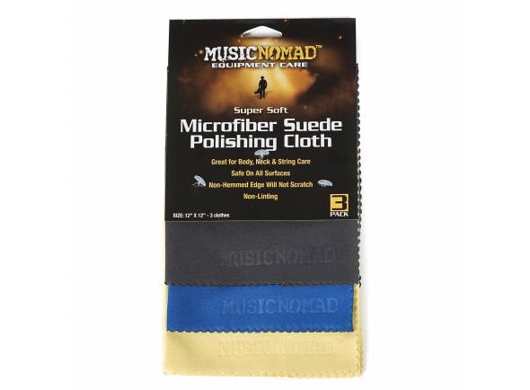Musicnomad Pack 3 Panos Camurça Microfibra
Kit com 3 Produtos 30cm x 30cm
Musicnomad Pack 3 Panos Camurça Microfibra
Kit com 3 Produtos 30cm x 30cm