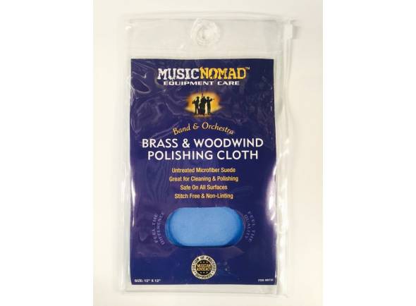 Manutenção e produtos de limpeza Musicnomad Pano Camurça Brass & Woodwind Manutenção e produtos de limpeza Musicnomad Pano Camurça Brass & Woodwind