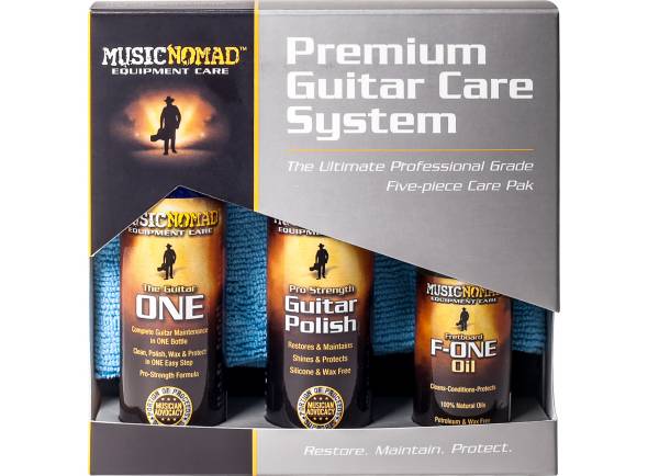 Kit de Limpeza para Guitarra/Produtos de limpeza para guitarra Musicnomad Premium Guitar Care System