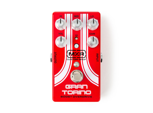  Pedal de efeito /Pedal de distorção MXR  Gran Torino Boost Overdrive