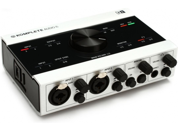 Interface Áudio USB Native Instruments Komplete Audio 6 Interface Áudio USB Native Instruments Komplete Audio 6