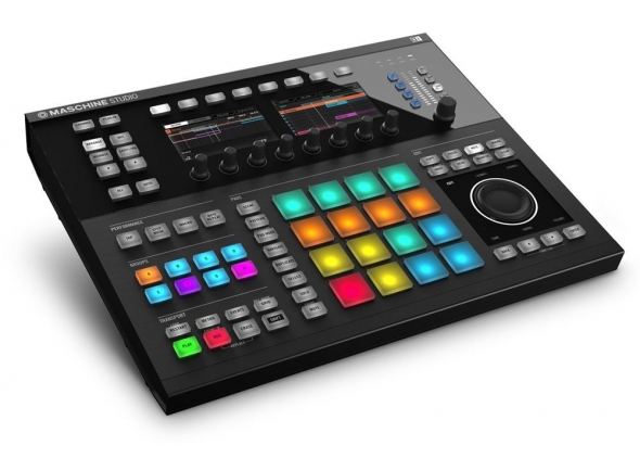 Native Instruments Maschine Studio
Native Instruments Maschine Studio
16 pads multi-color sensíveis ao toque
2 Displays LCD a cores
Botões de “Edit”, “Level/Section”
8 Display encoders, Jog Wheel
Inclui: Maschine 2 e Komplete Select
Native Instruments Maschine Studio
Native Instruments Maschine Studio
16 pads multi-color sensíveis ao toque
2 Displays LCD a cores
Botões de “Edit”, “Level/Section”
8 Display encoders, Jog Wheel
Inclui: Maschine 2 e Komplete Select