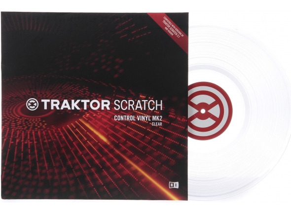 Accesorios de software para DJ Native Instruments Traktor Control Vinyl MK2 Clear