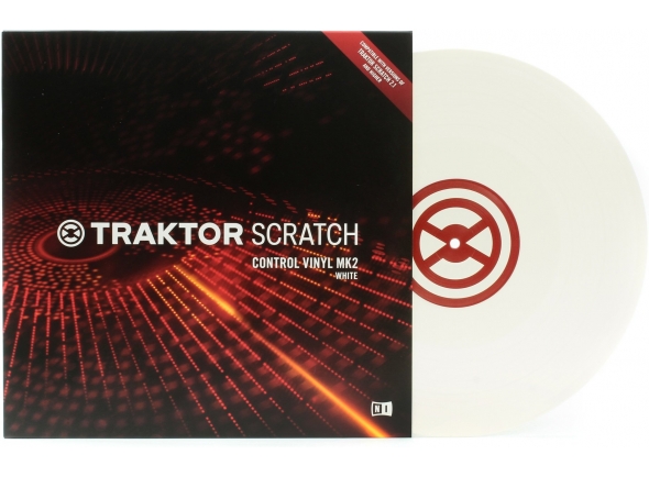 Outros acessórios Native Instruments Traktor Control Vinyl White Outros acessórios Native Instruments Traktor Control Vinyl White