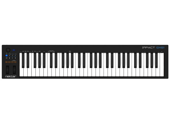 B-stock Teclados MIDI Controladores/Controladores de teclados MIDI Nektar Impact GX 61 B-Stock B-stock Teclados MIDI Controladores/Controladores de teclados MIDI Nektar Impact GX 61 B-Stock