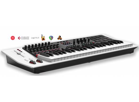Teclados MIDI Controladores Nektar Panorama P4
49 Teclas sensíveis à velocidade semi-pesadas com after touch;
5 curvas de velocidade + fixas;
Botões oitava cima/baixo;
Teclados MIDI Controladores Nektar Panorama P4
49 Teclas sensíveis à velocidade semi-pesadas com after touch;
5 curvas de velocidade + fixas;
Botões oitava cima/baixo;